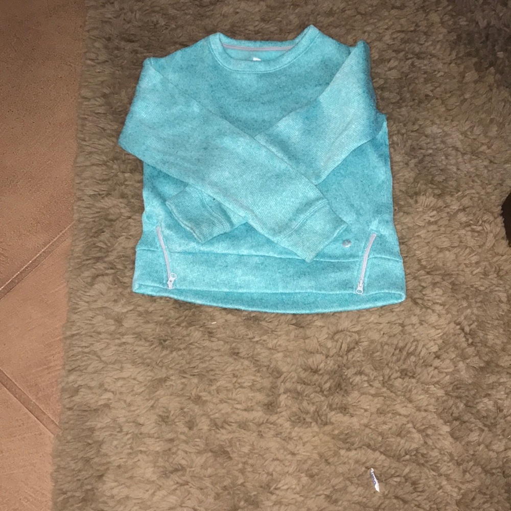 Girls xersion sweater from Macy’s color teal
